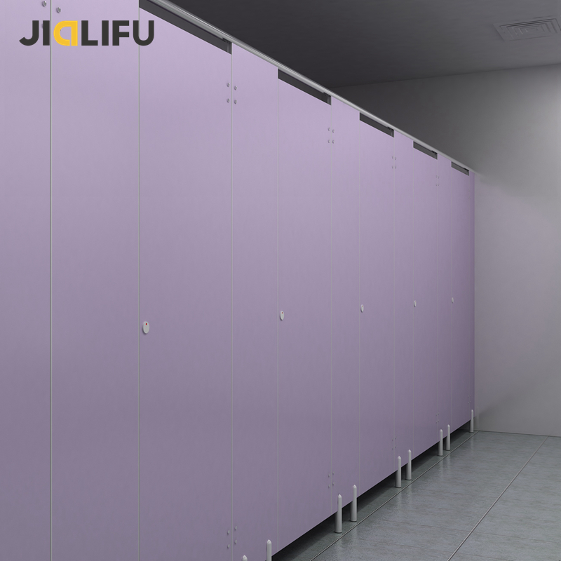 typical unisex HPL Honeycomb Toilet Cubicle for bathroom